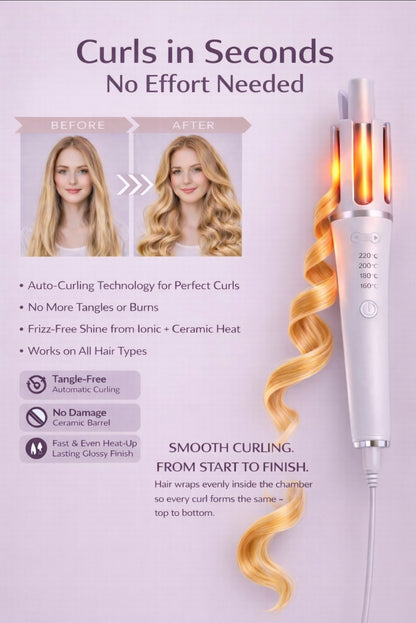 Solara Automatic Hair Curler™
