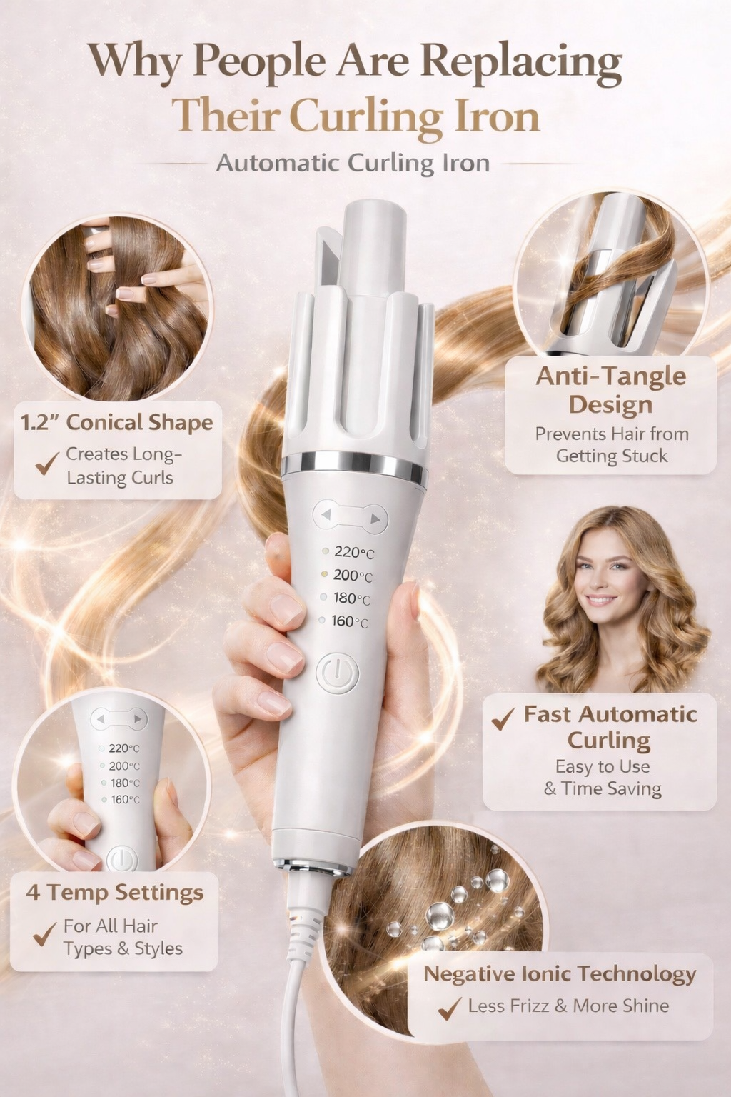 Solara Automatic Hair Curler™