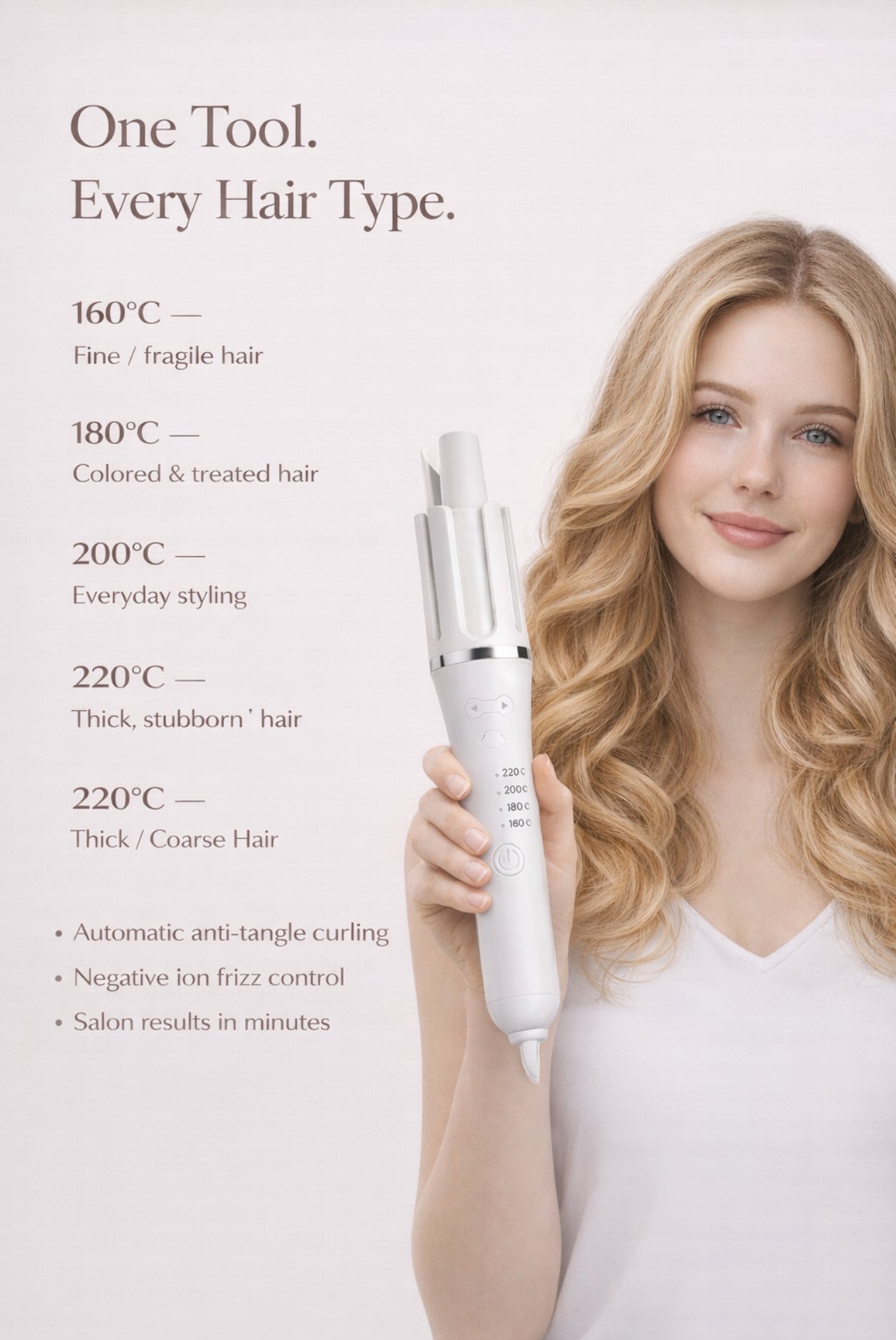 Solara Automatic Hair Curler™
